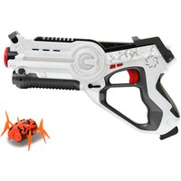 JAMARA Laser-Gun, Kunststoff, ab 6 Jahre – orange | weiss JAMARA Laser-Gun, Kunststoff, ab 6 Jahre – orange | weiss