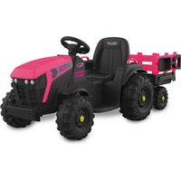 JAMARA Kinder-Elektrotraktor, BxHxL: 66,5 x 62 x 155 cm, Ab 3 Jahren – rosa JAMARA Kinder-Elektrotraktor, BxHxL: 66,5 x 62 x 155 cm, Ab 3 Jahren – rosa