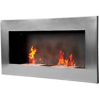 HOMCOM Gel-Kamin, BxHxT: 54 x 14 x 54 cm, Edelstahl – silberfarben (Rabatt: 20 %) HOMCOM Gel-Kamin, BxHxT: 54 x 14 x 54 cm, Edelstahl – silberfarben (Rabatt: 20 %)