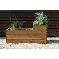 DOBAR Hochteich »Superb«, BxH: 78 x 180 cm, maximales Fassungsvermögen: ca. 450 Liter – braun Rabatt: 11 % DOBAR Hochteich »Superb«, BxH: 78 x 180 cm, maximales Fassungsvermögen: ca. 450 Liter – braun Rabatt: 11 %