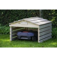 DOBAR Mähroboter-Garage, BxHxT: 74 x 52,5 x 78,5 cm, Holz – beige DOBAR Mähroboter-Garage, BxHxT: 74 x 52,5 x 78,5 cm, Holz – beige