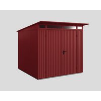 Ecostar Gerätehaus »Trend-P«, Metall, BxHxT: 238 x 232,3 x 238 cm (Außenmaße inkl. Dachüberstand) – rot Ecostar Gerätehaus »Trend-P«, Metall, BxHxT: 238 x 232,3 x 238 cm (Außenmaße inkl. Dachüberstand) – rot