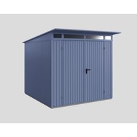 Ecostar Gerätehaus »Trend-P«, Metall, BxHxT: 238 x 232,3 x 238 cm (Außenmaße inkl. Dachüberstand) – blau Ecostar Gerätehaus »Trend-P«, Metall, BxHxT: 238 x 232,3 x 238 cm (Außenmaße inkl. Dachüberstand) – blau