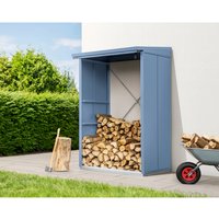 Ecostar Kaminholzregal »Elegant-V«, BxHxT: 112,7 x 198 x 102,5 cm, Metall – blau (Rabatt: 17 %) Ecostar Kaminholzregal »Elegant-V«, BxHxT: 112,7 x 198 x 102,5 cm, Metall – blau (Rabatt: 17 %)