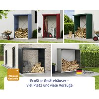 Ecostar Fußboden, BxL: 55,4 x 72 cm, Aluminium, für Gerätehaus – silberfarben Ecostar Fußboden, BxL: 55,4 x 72 cm, Aluminium, für Gerätehaus – silberfarben