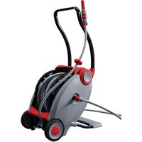 HOLZMANN-MASCHINEN Wasserschlauch Aufroller, Kunststoff, grau, für max. Schlauchkapazität: 40 m HOLZMANN-MASCHINEN Wasserschlauch Aufroller, Kunststoff, grau, für max. Schlauchkapazität: 40 m