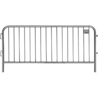 FLORAWORLD Sichtschutzzaun, Stahl, BxHxT: 226 x 110 x 3,8 cm – silberfarben FLORAWORLD Sichtschutzzaun, Stahl, BxHxT: 226 x 110 x 3,8 cm – silberfarben