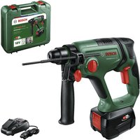 BOSCH HOME & GARDEN Akku-Bohrhammer »UniversalHammer«, 18V, 1 Akku 4,0Ah + Ladegerät AL 18V-30 – gruen BOSCH HOME & GARDEN Akku-Bohrhammer »UniversalHammer«, 18V, 1 Akku 4,0Ah + Ladegerät AL 18V-30 – gruen