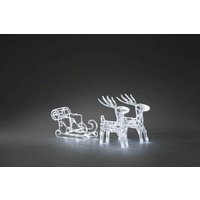 Konstsmide LED-Stern, Kunststoff, BxHxL: 28 x 40 x 59 cm, inkl. Leuchtmittel – transparent Konstsmide LED-Stern, Kunststoff, BxHxL: 28 x 40 x 59 cm, inkl. Leuchtmittel – transparent