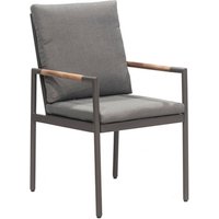 CASAYA Sessel »Nibelle«, Aluminium, BxH: 52,6 x 89 cm – grau CASAYA Sessel »Nibelle«, Aluminium, BxH: 52,6 x 89 cm – grau