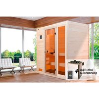 WEKA Massivholzsauna »VALIDA«, BxHxT: 189 cm x 203,5 cm x 139 cm – braun WEKA Massivholzsauna »VALIDA«, BxHxT: 189 cm x 203,5 cm x 139 cm – braun