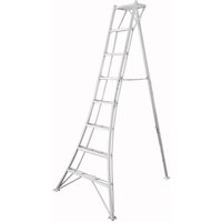 niwaki Gartenleiter, Aluminium, silberfarben, max. Belastung 150 kg niwaki Gartenleiter, Aluminium, silberfarben, max. Belastung 150 kg