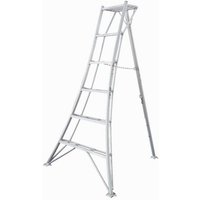 niwaki Gartenleiter, Aluminium, silberfarben, max. Belastung 150 kg niwaki Gartenleiter, Aluminium, silberfarben, max. Belastung 150 kg