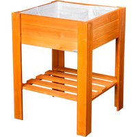 WAGNER SYSTEM Hochbeet, Holz – braun WAGNER SYSTEM Hochbeet, Holz – braun