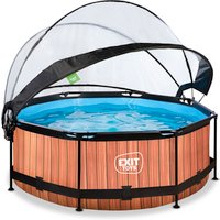 EXIT Toys Pool »Wood Pools«, Ø: 264 cm, 2780 l, braun EXIT Toys Pool »Wood Pools«, Ø: 264 cm, 2780 l, braun