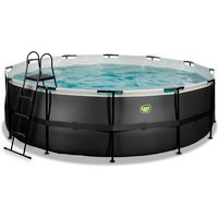 EXIT Toys Pool »Black Leather Pools«, Ø: 450 cm, 15233 l, schwarz EXIT Toys Pool »Black Leather Pools«, Ø: 450 cm, 15233 l, schwarz