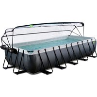 EXIT Toys Pool »Black Leather Pools«, Breite: 320 cm, 12600 l, schwarz EXIT Toys Pool »Black Leather Pools«, Breite: 320 cm, 12600 l, schwarz