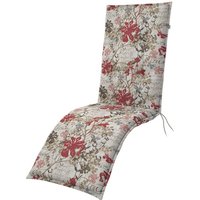 DOPPLER Gartenmöbelauflage »Living«, BxL: 48 x 170 cm, Polyester – rot DOPPLER Gartenmöbelauflage »Living«, BxL: 48 x 170 cm, Polyester – rot