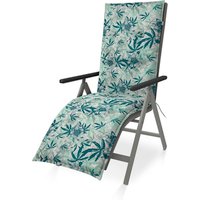 DOPPLER Gartenmöbelauflage »Living«, BxL: 48 x 170 cm, Polyester – blau DOPPLER Gartenmöbelauflage »Living«, BxL: 48 x 170 cm, Polyester – blau