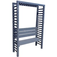 Mr. GARDENER Pergola, grau, BxHxT: 138 x 200 x 48 cm Mr. GARDENER Pergola, grau, BxHxT: 138 x 200 x 48 cm