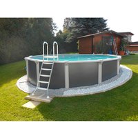 KWAD Stahlwand-Pool »Supreme Set«, 4,6×1,32 m – grau KWAD Stahlwand-Pool »Supreme Set«, 4,6×1,32 m – grau