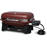 WEBER Elektrogrill »Lumin Compact«, BxT: 58,5 x 42 cm, Gusseisen (emailliert) – rot WEBER Elektrogrill »Lumin Compact«, BxT: 58,5 x 42 cm, Gusseisen (emailliert) – rot