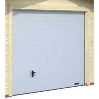 PALMAKO AS Sektionaltor, Metall, für: Garage – grau PALMAKO AS Sektionaltor, Metall, für: Garage – grau