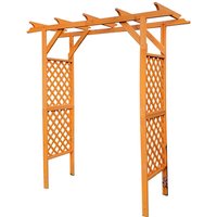PROMADINO Pergola »Bamberg«, Breite: 200 cm – braun PROMADINO Pergola »Bamberg«, Breite: 200 cm – braun