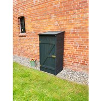 PROMADINO Geräteschrank »Speyer«, BxHxT: 72,5 x 148 x 68,6 cm, anthrazit, Holz – grau PROMADINO Geräteschrank »Speyer«, BxHxT: 72,5 x 148 x 68,6 cm, anthrazit, Holz – grau