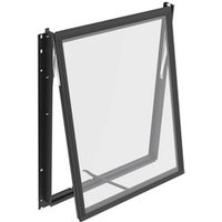 VITAVIA Gewächshaus-Zubehör, Aluminium/ESG Hartglas, BxL: 55,4 x 87,6 cm – schwarz VITAVIA Gewächshaus-Zubehör, Aluminium/ESG Hartglas, BxL: 55,4 x 87,6 cm – schwarz