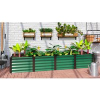 VITAVIA Hochbeet »In&Out«, BxHxL: 65 x 40,3 x 245 cm, Zincalume/Aluminium – gruen Rabatt: 18 % VITAVIA Hochbeet »In&Out«, BxHxL: 65 x 40,3 x 245 cm, Zincalume/Aluminium – gruen Rabatt: 18 %