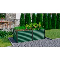 VITAVIA Hochbeet »Meta 630«, BxHxL: 96,17 x 63,2 x 187,68 cm, Zincalume/Aluminium – gruen Rabatt: 18 % VITAVIA Hochbeet »Meta 630«, BxHxL: 96,17 x 63,2 x 187,68 cm, Zincalume/Aluminium – gruen Rabatt: 18 %
