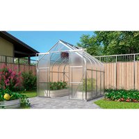 VITAVIA Gewächshaus, BxHxL: 26,35 x 254,5 x 258 cm – silberfarben VITAVIA Gewächshaus, BxHxL: 26,35 x 254,5 x 258 cm – silberfarben