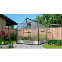 VITAVIA Gewächshaus, BxHxL: 26,35 x 254,5 x 445 cm – gruen VITAVIA Gewächshaus, BxHxL: 26,35 x 254,5 x 445 cm – gruen