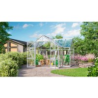 VITAVIA Gewächshaus, BxHxL: 38,34 x 254 x 383,3 cm – silberfarben Rabatt: 18 % VITAVIA Gewächshaus, BxHxL: 38,34 x 254 x 383,3 cm – silberfarben Rabatt: 18 %