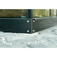 VITAVIA Fundamentrahmen »6200«, BxHxL: 16 x 13,5 x 197,5 cm, Stahl verzinkt, schwarz VITAVIA Fundamentrahmen »6200«, BxHxL: 16 x 13,5 x 197,5 cm, Stahl verzinkt, schwarz