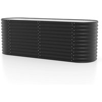 VITAVIA Hochbeeterweiterung, Länge: 80 cm, Zincalume® – schwarz VITAVIA Hochbeeterweiterung, Länge: 80 cm, Zincalume® – schwarz
