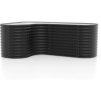 VITAVIA Hochbeeterweiterung, BxL: 80 x 80 cm, Zincalume® – schwarz VITAVIA Hochbeeterweiterung, BxL: 80 x 80 cm, Zincalume® – schwarz