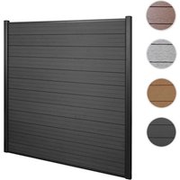 MVG WPC-Sichtschutz »MVG-HA018«, Basiselement, 1,90 m – schwarz MVG WPC-Sichtschutz »MVG-HA018«, Basiselement, 1,90 m – schwarz