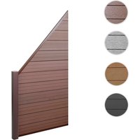 MVG WPC-Sichtschutz »MVG-HA018«, Erweiterungselement schräg links, 0,95 m – braun Rabatt: 14 % MVG WPC-Sichtschutz »MVG-HA018«, Erweiterungselement schräg links, 0,95 m – braun Rabatt: 14 %