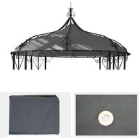 MVG Ersatzbezug »MVG-HA013«, 300 x 300 cm, für Pergola Almeria Ø 3m – grau Rabatt: 14 % MVG Ersatzbezug »MVG-HA013«, 300 x 300 cm, für Pergola Almeria Ø 3m – grau Rabatt: 14 %