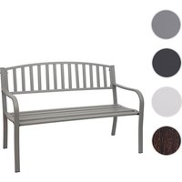 MVG Gartenbank »MVG-F43«, Stahl, 2-Sitzer, BxHxT: 128 x 87 x 58 cm – grau MVG Gartenbank »MVG-F43«, Stahl, 2-Sitzer, BxHxT: 128 x 87 x 58 cm – grau