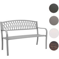 MVG Gartenbank »MVG-F54«, Stahl, 2-Sitzer, BxHxT: 127 x 87 x 58 cm – grau MVG Gartenbank »MVG-F54«, Stahl, 2-Sitzer, BxHxT: 127 x 87 x 58 cm – grau