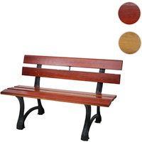 MVG Gartenbank »MVG-F96«, Gusseisen/Holz, 2-Sitzer, BxHxT: 125 x 79 x 60 cm – braun Rabatt: 25 % MVG Gartenbank »MVG-F96«, Gusseisen/Holz, 2-Sitzer, BxHxT: 125 x 79 x 60 cm – braun Rabatt: 25 %
