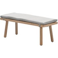 GARDEN IMPRESSIONS Gartenbank, Aluminium, 2-Sitzer, BxHxT: 110 x 42,5 x 41 cm – braun GARDEN IMPRESSIONS Gartenbank, Aluminium, 2-Sitzer, BxHxT: 110 x 42,5 x 41 cm – braun