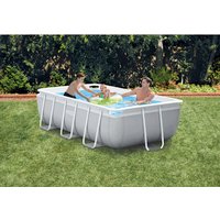 INTEX Pool »Prism Quadra «, LxB: 300 x 175 x 80 cm, Rechteckig, Grau Rabatt: 18 % INTEX Pool »Prism Quadra «, LxB: 300 x 175 x 80 cm, Rechteckig, Grau Rabatt: 18 %