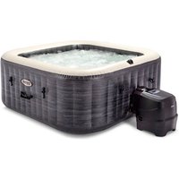 INTEX Whirlpool »PureSpa Greystone Deluxe«, LxBxH: 239 x 239 x 71 cm, 6 Personen, grau INTEX Whirlpool »PureSpa Greystone Deluxe«, LxBxH: 239 x 239 x 71 cm, 6 Personen, grau