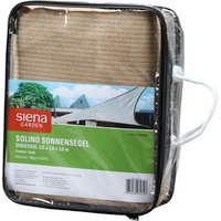 SIENA GARDEN Sonnensegel »Solino«, dreieckig, Polyethylen – beige SIENA GARDEN Sonnensegel »Solino«, dreieckig, Polyethylen – beige