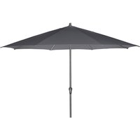 SIENA GARDEN Mittelstockschirm »Avio«, rund, ØxH: 350 x 262 cm, Aluminium – grau Rabatt: 14 % SIENA GARDEN Mittelstockschirm »Avio«, rund, ØxH: 350 x 262 cm, Aluminium – grau Rabatt: 14 %
