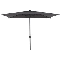 SIENA GARDEN Mittelstockschirm »Isa«, rechteckig, LxBxH: 300 x 200 x 253 cm, Aluminium – grau SIENA GARDEN Mittelstockschirm »Isa«, rechteckig, LxBxH: 300 x 200 x 253 cm, Aluminium – grau